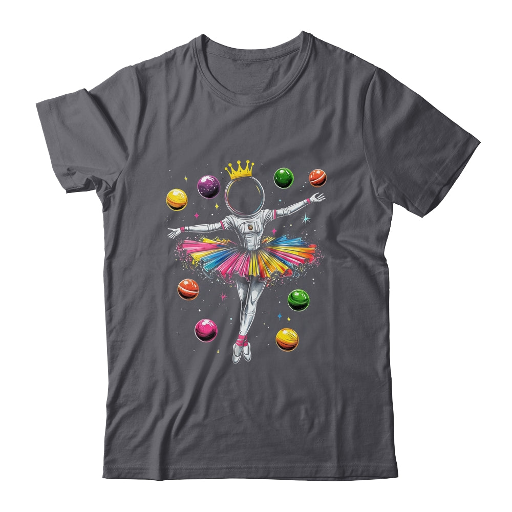 Cute Ballerina Girl Space Astronaut Design Ballet Dance Shirt & Hoodie | teecentury