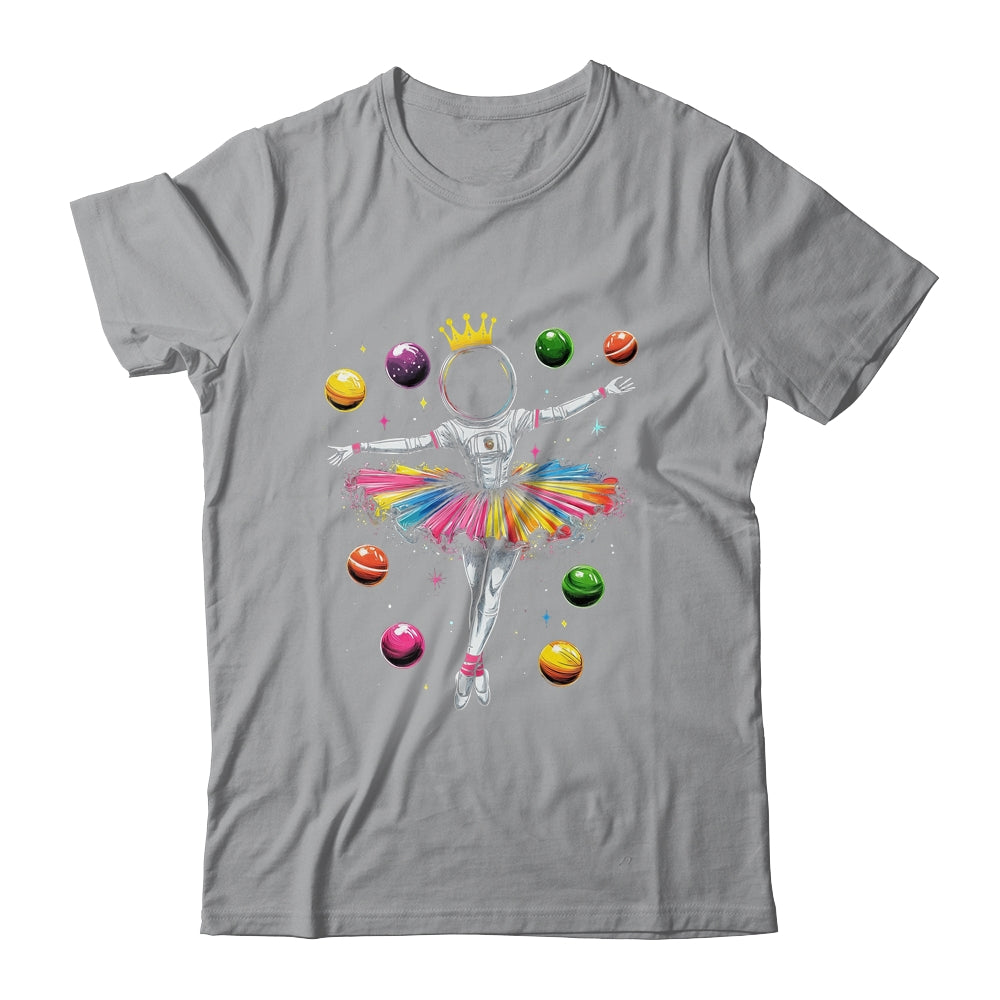 Cute Ballerina Girl Space Astronaut Design Ballet Dance Shirt & Hoodie | teecentury
