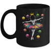 Cute Ballerina Girl Space Astronaut Design Ballet Dance Mug | teecentury