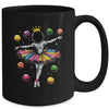 Cute Ballerina Girl Space Astronaut Design Ballet Dance Mug | teecentury