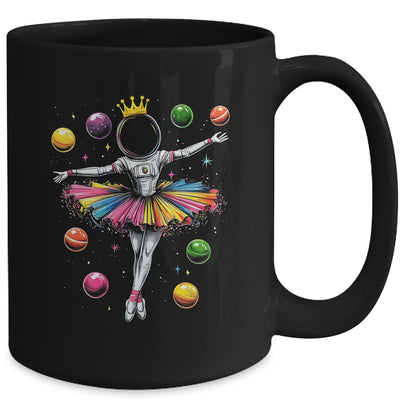 Cute Ballerina Girl Space Astronaut Design Ballet Dance Mug | teecentury