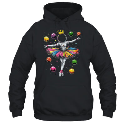 Cute Ballerina Girl Space Astronaut Design Ballet Dance Shirt & Hoodie | teecentury