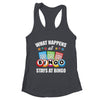Cute Bingo Design For Women Men Bingo Player Gambling Game Shirt & Tank Top | teecentury