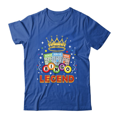 Cute Bingo Legend For Men Women Bingo Lovers Casino Players Shirt & Tank Top | teecentury