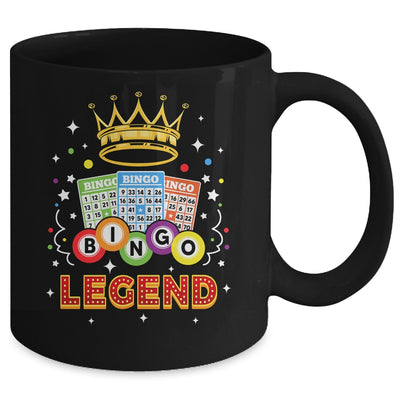 Cute Bingo Legend For Men Women Bingo Lovers Casino Players Mug | teecentury