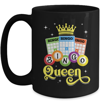 Cute Bingo Queen Lovers Designs For Women Mom Casino Players Mug | teecentury