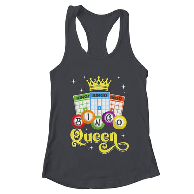 Cute Bingo Queen Lovers Designs For Women Mom Casino Players Shirt & Tank Top | teecentury