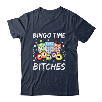 Cute Bingo Time Bitches Funny Bingo Player Game Gambling Shirt & Tank Top | teecentury