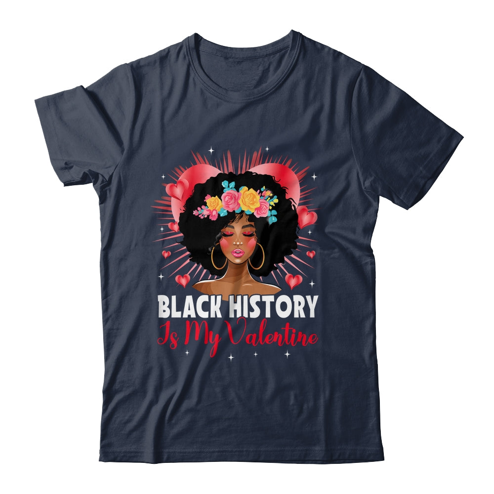 Cute Black History Is My Valentine African American Women Shirt & Tank Top | teecentury