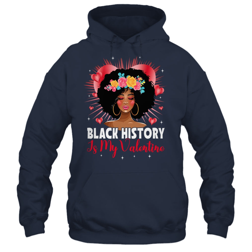 Cute Black History Is My Valentine African American Women Shirt & Tank Top | teecentury