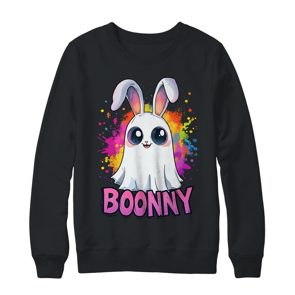Cute Boonny Bunny Ghost Pun Halloween Costume Girls Kids Shirt & Sweatshirt | teecentury
