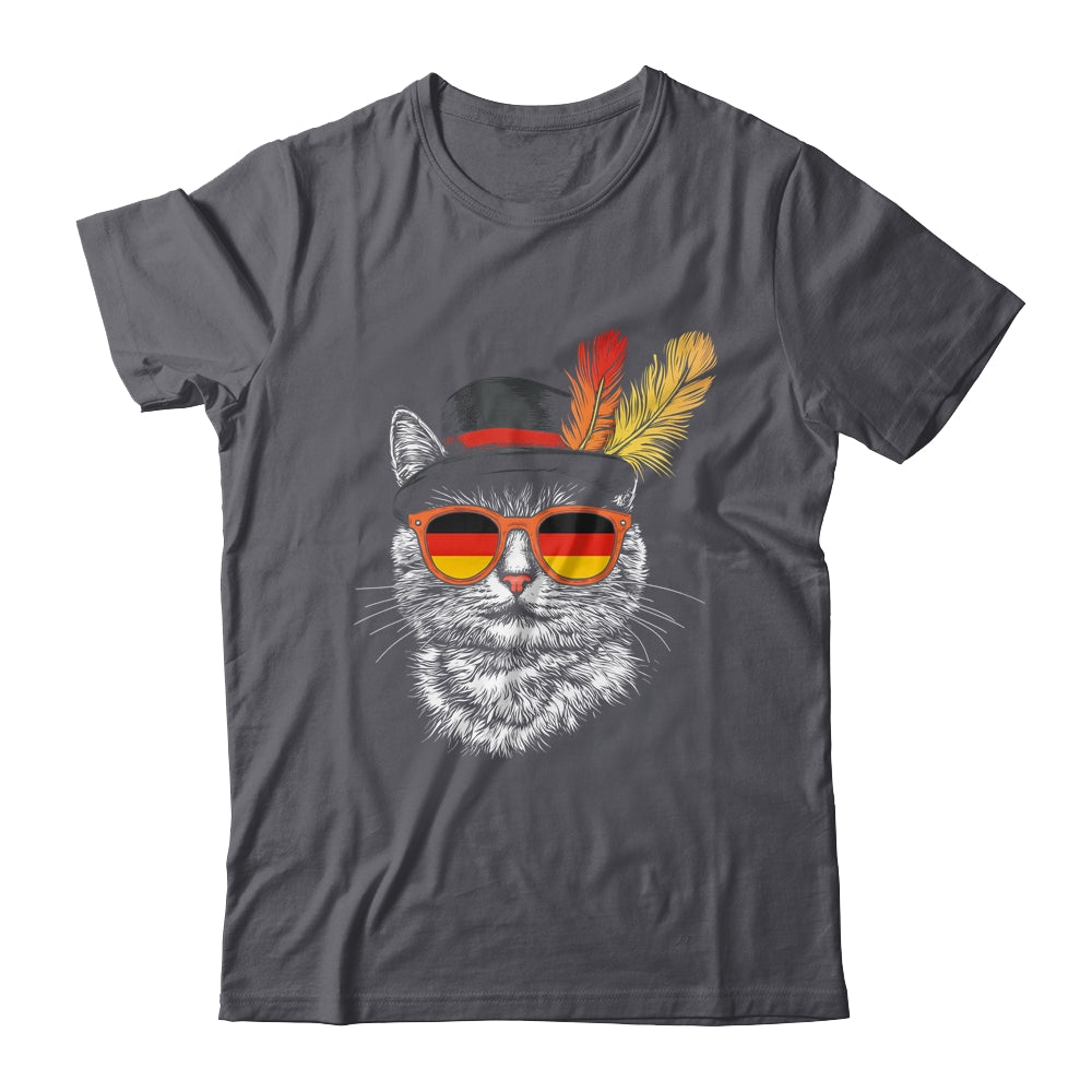 Cute Cat German Flag Oktoberfest Costume Germany Festival Shirt & Hoodie | teecentury