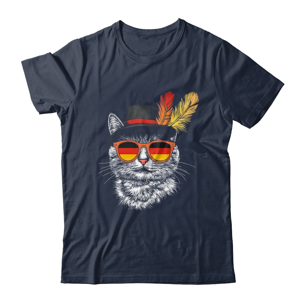 Cute Cat German Flag Oktoberfest Costume Germany Festival Shirt & Hoodie | teecentury