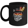 Cute Cat German Flag Oktoberfest Costume Germany Festival Mug | teecentury