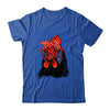 Cute Chicken With Bandana Headband And Glasses Women Girl Shirt & Tank Top | teecentury