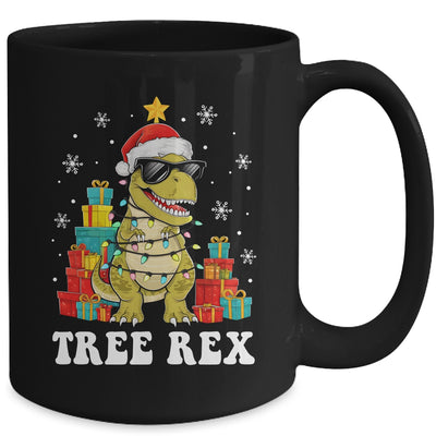 Cute Christmas Dinosaur Tree Rex Xmas T-rex Boys Kid Mug | teecentury