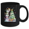 Cute Christmas Snowman Funny Christmas Tree Vintage Xmas Mug | teecentury