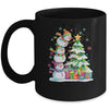 Cute Christmas Snowman Funny Christmas Tree Vintage Xmas Mug | teecentury