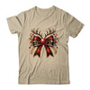 Cute Coquette Bow Coquette Christmas Reindeer Bow Women Girl Shirt & Sweatshirt | teecentury