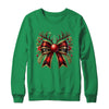 Cute Coquette Bow Coquette Christmas Reindeer Bow Women Girl Shirt & Sweatshirt | teecentury