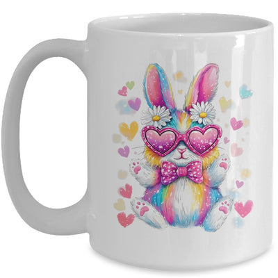 Cute Coquette Tie Dye Rabbit Easter Bunny Women Girl Kids Mug | teecentury