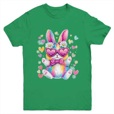 Cute Coquette Tie Dye Rabbit Easter Bunny Women Girl Kids Youth Shirt | teecentury