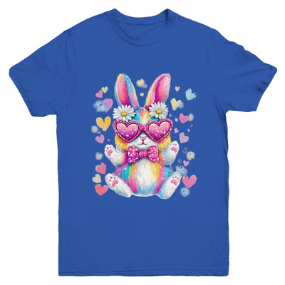 Cute Coquette Tie Dye Rabbit Easter Bunny Women Girl Kids Youth Shirt | teecentury