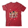 Cute Corgi Valentine's Day Heart Pet Dog Animal Lover Shirt & Tank Top | teecentury