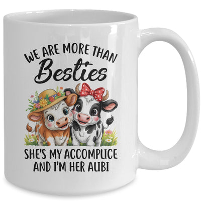 Cute Cow We Are More Than Besties Funny Friends Girls Women Mug | teecentury