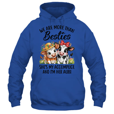 Cute Cow We Are More Than Besties Funny Friends Girls Women Shirt & Tank Top | teecentury