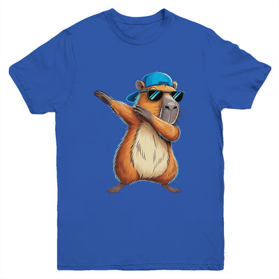 Cute Dabbing Capybara Boys Men Fun Capy Lover Kids Funny Youth Shirt | teecentury