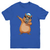 Cute Dabbing Capybara Boys Men Funny Capy Lover Kids Youth Shirt | teecentury