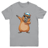 Cute Dabbing Capybara Boys Men Funny Capy Lover Kids Youth Shirt | teecentury