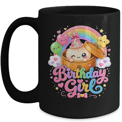 Cute Dumpling Birthday Girl Kawaii Pastel Anime Lovers Kids Mug | teecentury