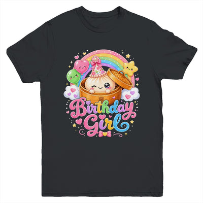 Cute Dumpling Birthday Girl Kawaii Pastel Anime Lovers Kids Youth Shirt | teecentury