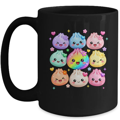 Cute Dumpling Kawaii Pastel Rainbow Anime Birthday Girl Kids Mug | teecentury