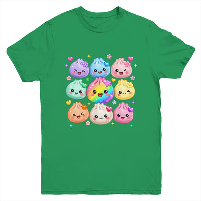 Cute Dumpling Kawaii Pastel Rainbow Anime Birthday Girl Kids Youth Shirt | teecentury