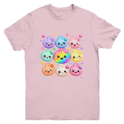Cute Dumpling Kawaii Pastel Rainbow Anime Birthday Girl Kids Youth Shirt | teecentury