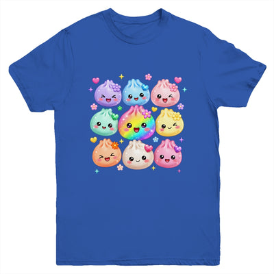 Cute Dumpling Kawaii Pastel Rainbow Anime Birthday Girl Kids Youth Shirt | teecentury