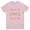 Cute Easter Bunny Face Coquette Bow Easter Day Girls Women Youth Shirt | teecentury