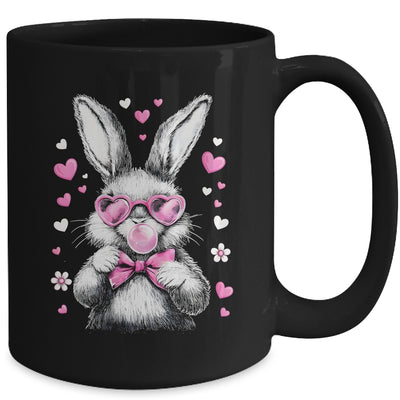 Cute Easter Bunny For Girl Women Pink Rabbit Coquette Girly Mug | teecentury