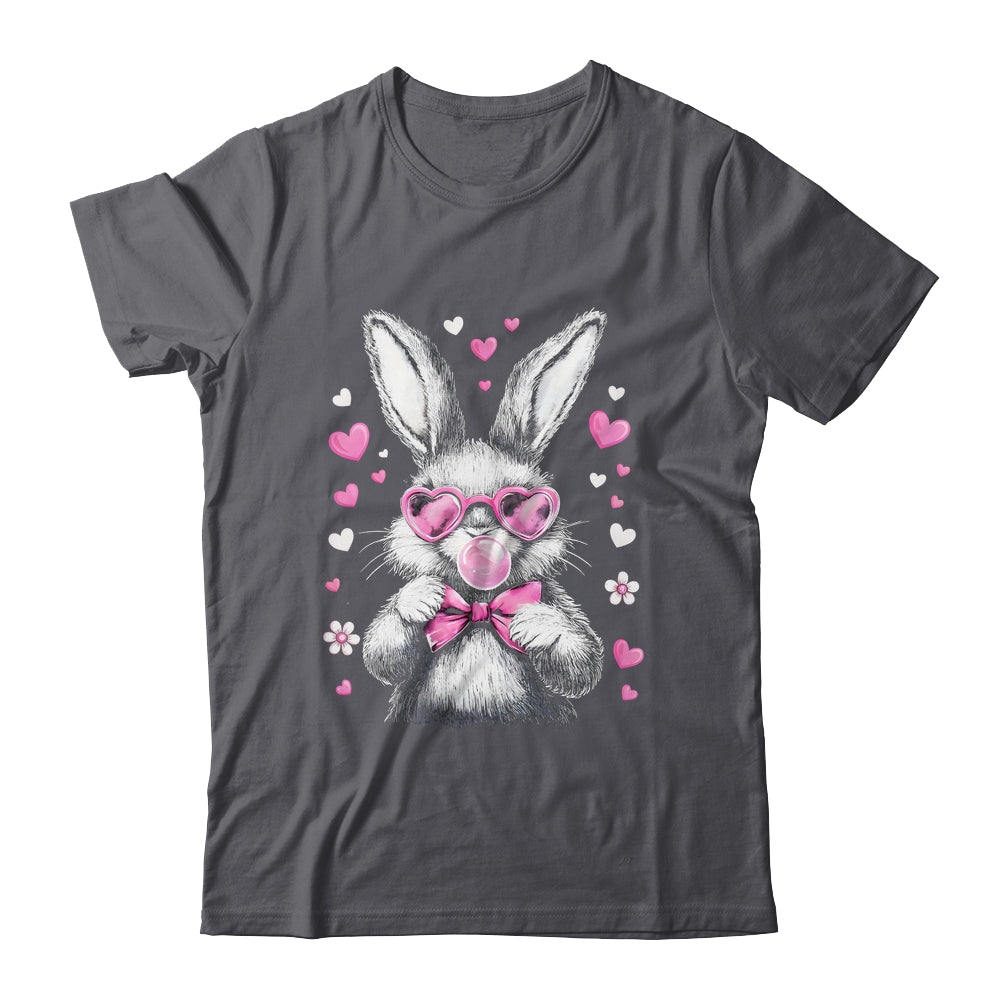 Cute Easter Bunny For Girl Women Pink Rabbit Coquette Girly Shirt & Tank Top | teecentury