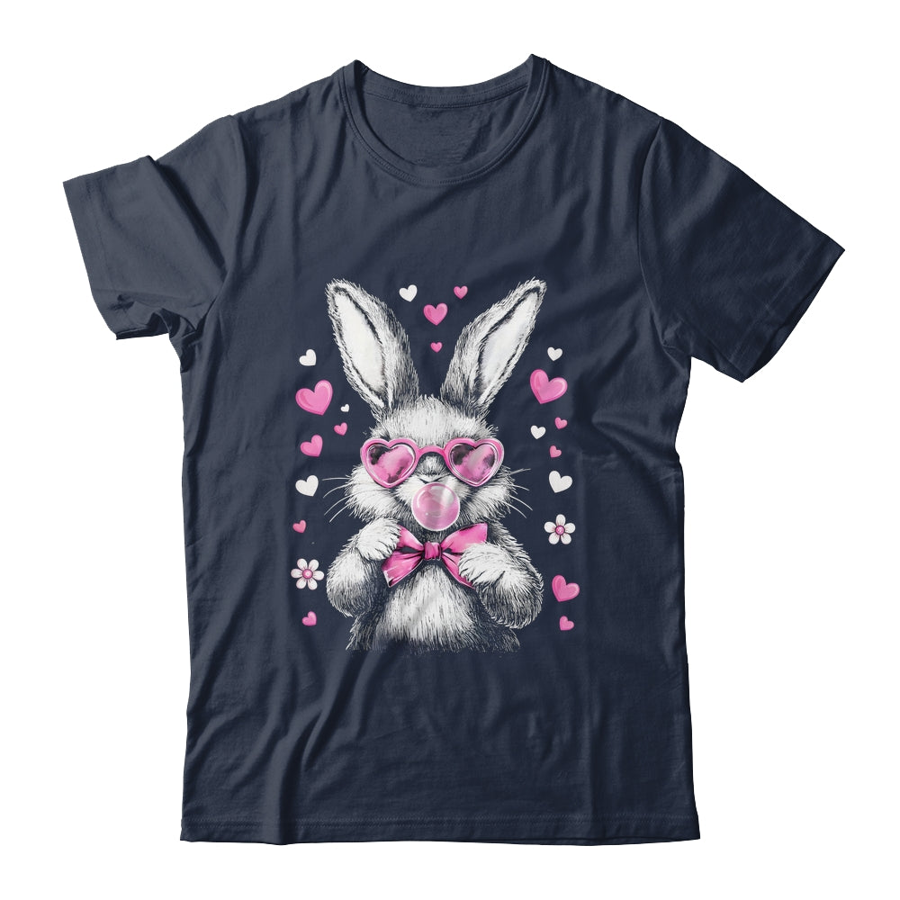 Cute Easter Bunny For Girl Women Pink Rabbit Coquette Girly Shirt & Tank Top | teecentury