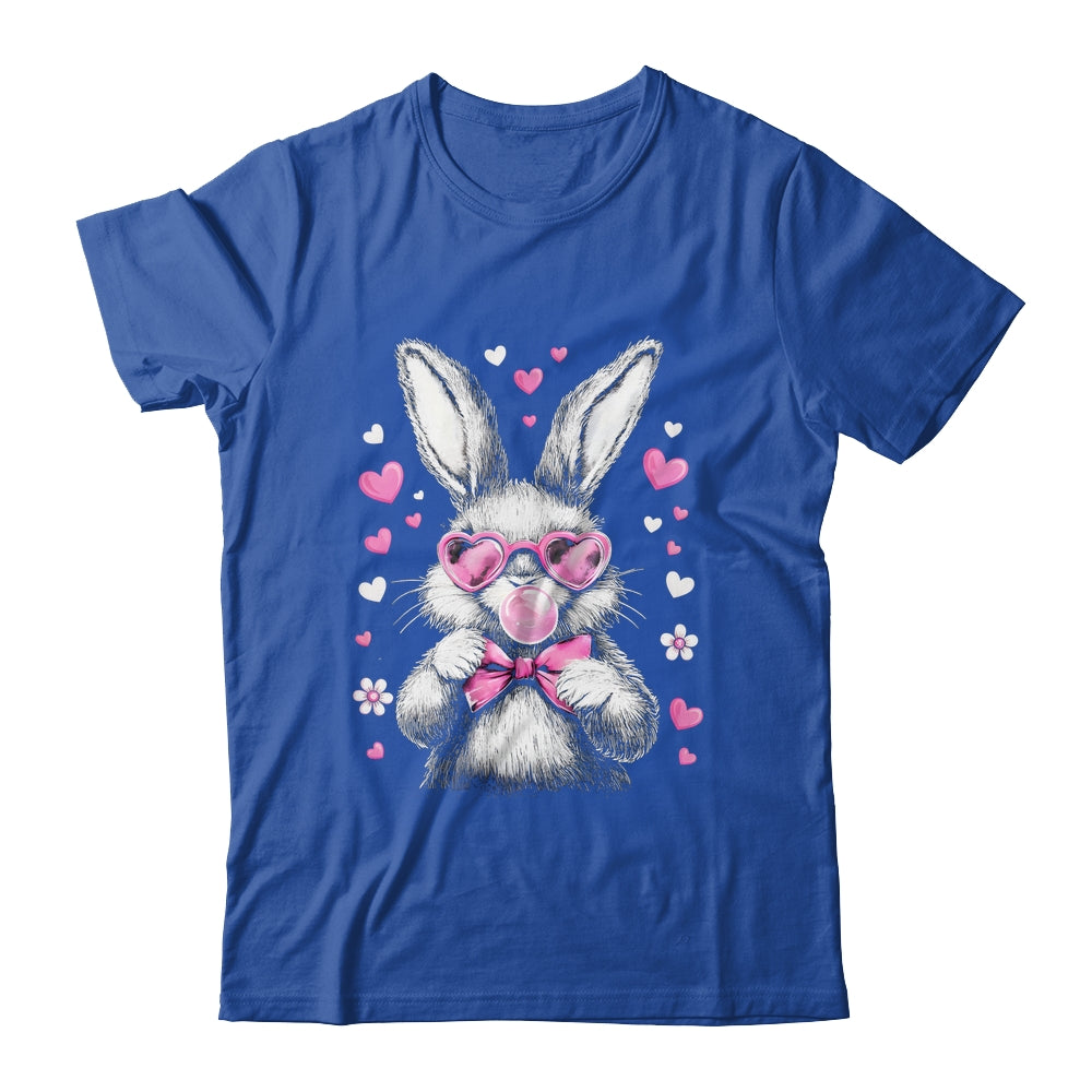 Cute Easter Bunny For Girl Women Pink Rabbit Coquette Girly Shirt & Tank Top | teecentury