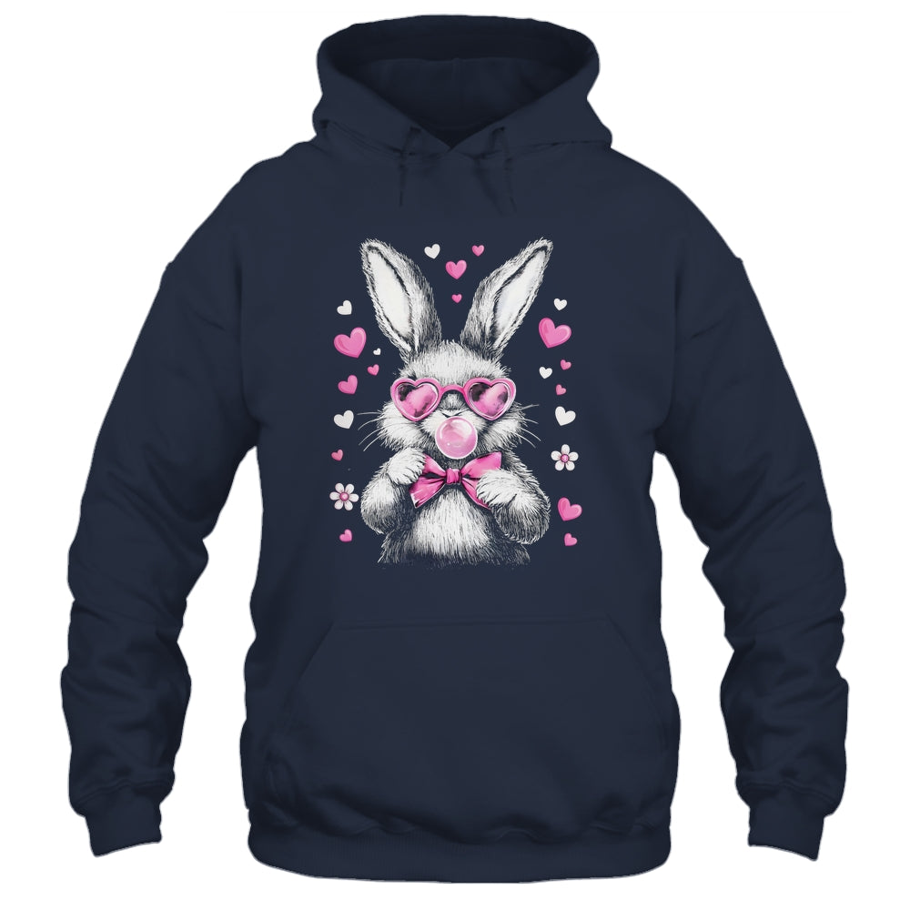 Cute Easter Bunny For Girl Women Pink Rabbit Coquette Girly Shirt & Tank Top | teecentury