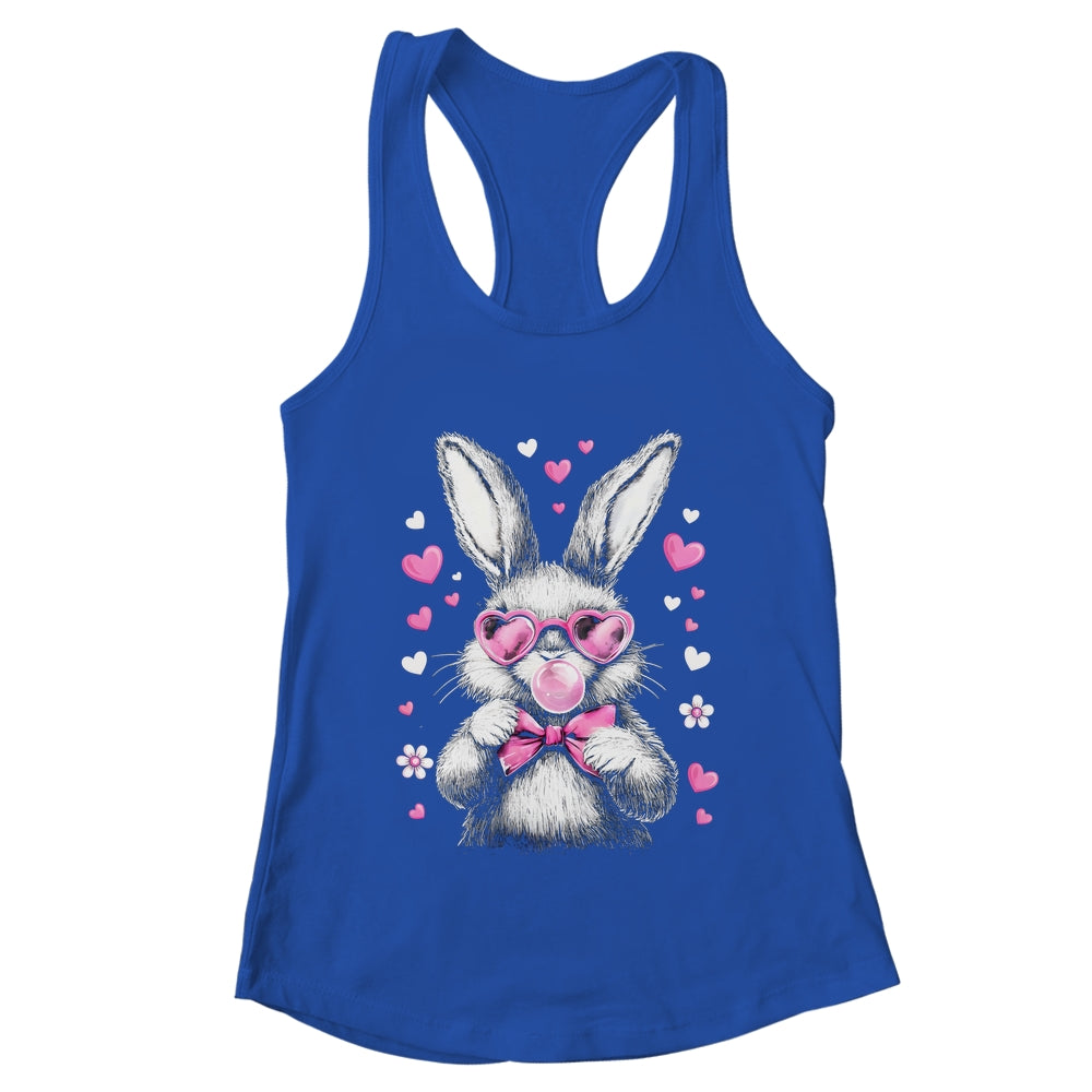 Cute Easter Bunny For Girl Women Pink Rabbit Coquette Girly Shirt & Tank Top | teecentury