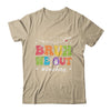 Cute End Of School Year Groovy Summer Bruh We Out Teacher Shirt & Tank Top | teecentury