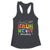 Cute End Of School Year Groovy Summer Bruh We Out Teacher Shirt & Tank Top | teecentury