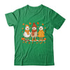 Cute Fall Goose Autumn Leaves Cozy Autumn Thanksgiving Shirt & Sweatshirt | teecentury