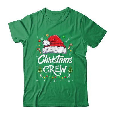 Cute Family Christmas Crew Matching Santa Xmas Lights Shirt & Sweatshirt | teecentury